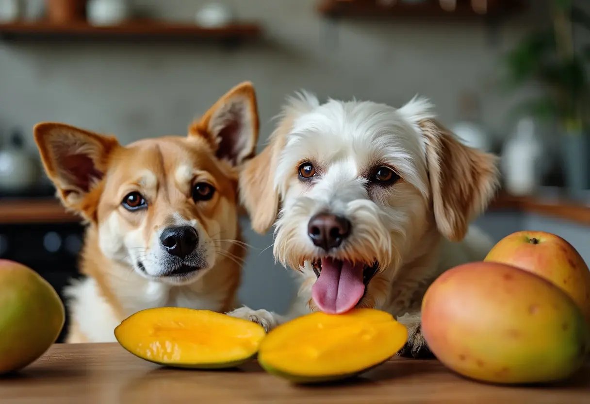 Dogs with Mango